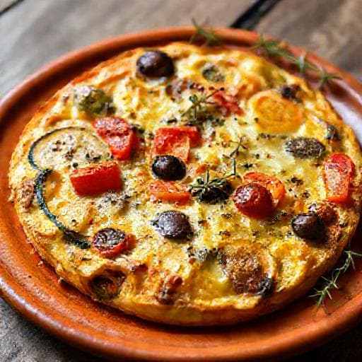 Frittata Provençale aux Légumes du Soleil
