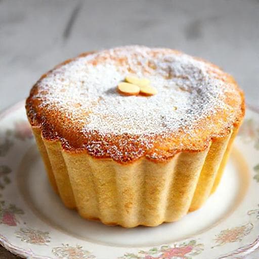 Gâteau de Savoie aux Amandes et Fleur d'Oranger