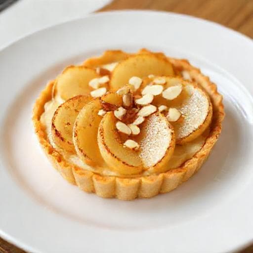 Tarte Amandine aux Poires Express