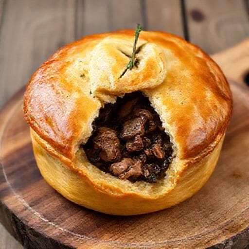 Pithiviers Classique au Canard et Champignons