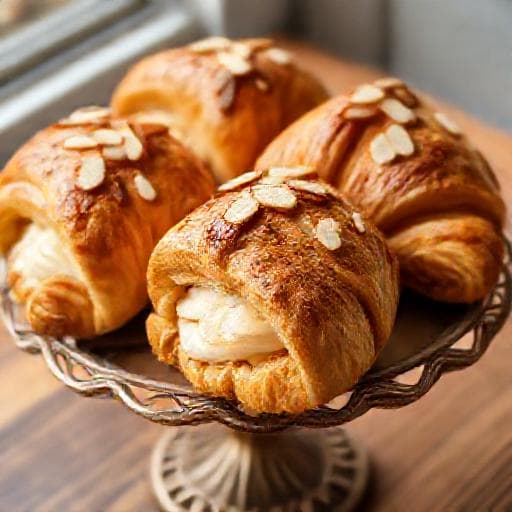 Croissants aux Amandes