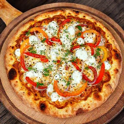 Pizza Traditionnelle au Cottage Cheese