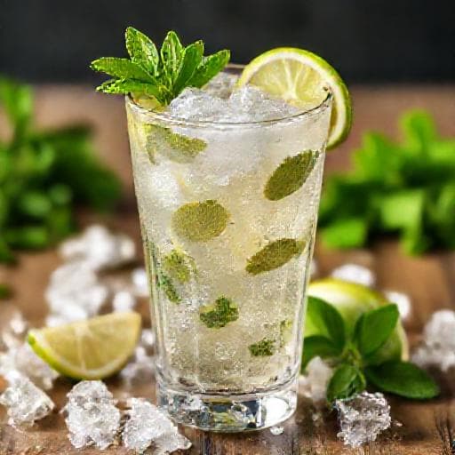 Ti-Punch Givré à la Menthe