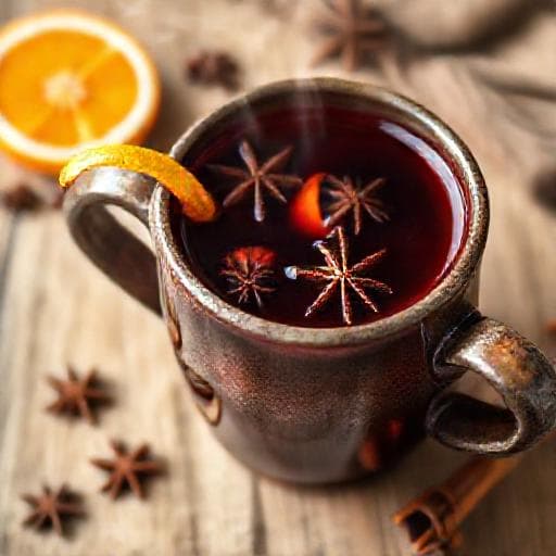 Vin Chaud Express aux Épices Douces