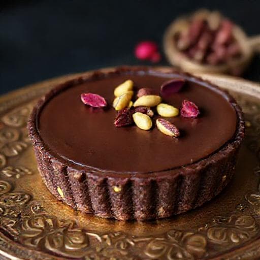 Tarte Moelleuse Chocolat & Pistache façon Dubaï
