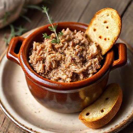 Rillettes de porc traditionnelles