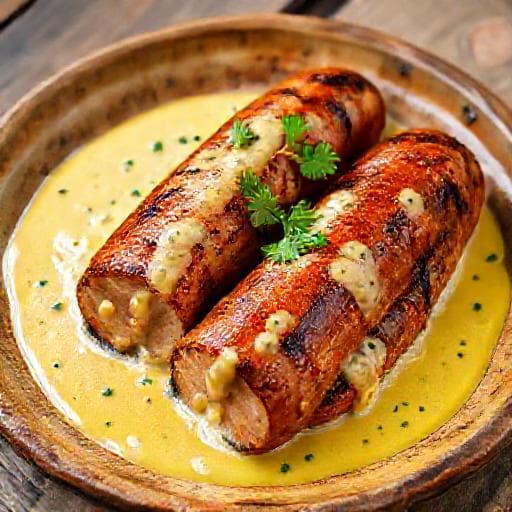 Andouillette Sauce Moutarde Traditionnelle
