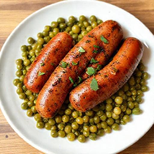 Saucisses aux Lentilles Express