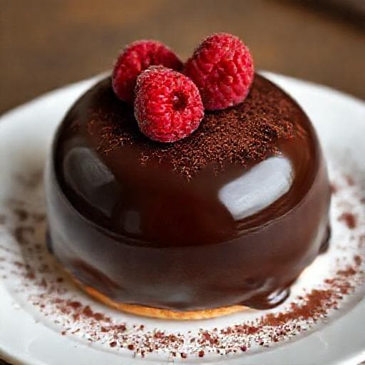 Bombe Glacée au Chocolat Classique