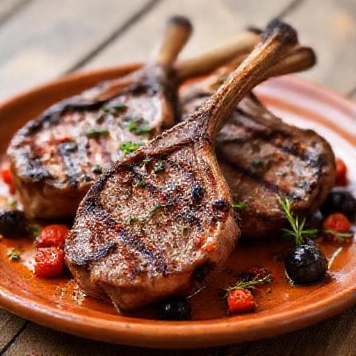 Côtelettes d'Agneau Grillées à la Provençale