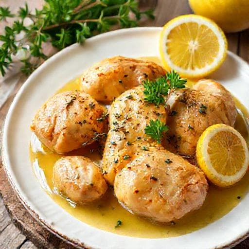 Poulet au Citron Classique