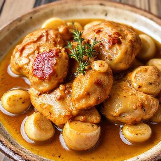 Poulet à l'Ail Classique