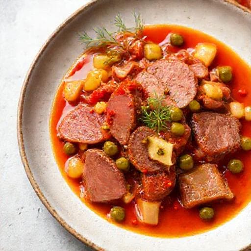 Langue de Bœuf Sauce Piquante Express