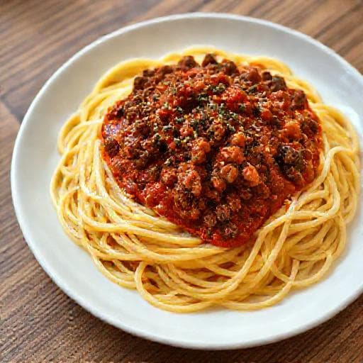 Snabb Köttfärssås med Spaghetti