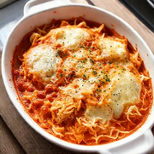 Snabb Krämig Italiensk Kycklinggratäng