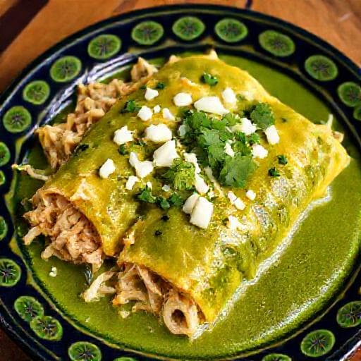 Enchiladas Verdes med Kyckling