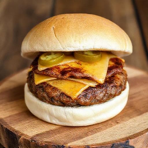 Enkel Hamburgare i Panna