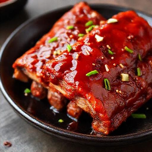 Koreanska Gochujang-Ribs