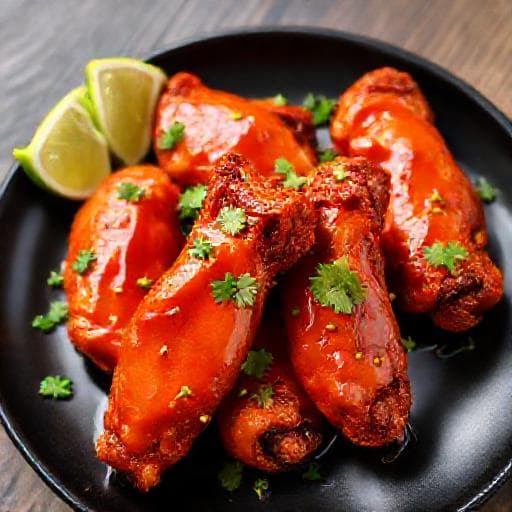 Heta Kycklingvingar i Airfryer med Sriracha-Lime