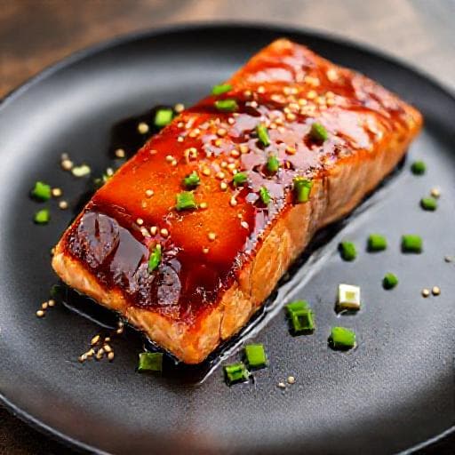 Snabb Teriyaki-Lax i Airfryer