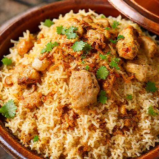 Klassisk Kyckling Biryani