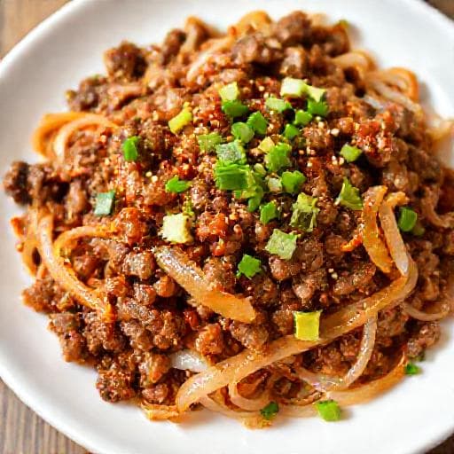 Snabb Bulgogi med Nötfärs