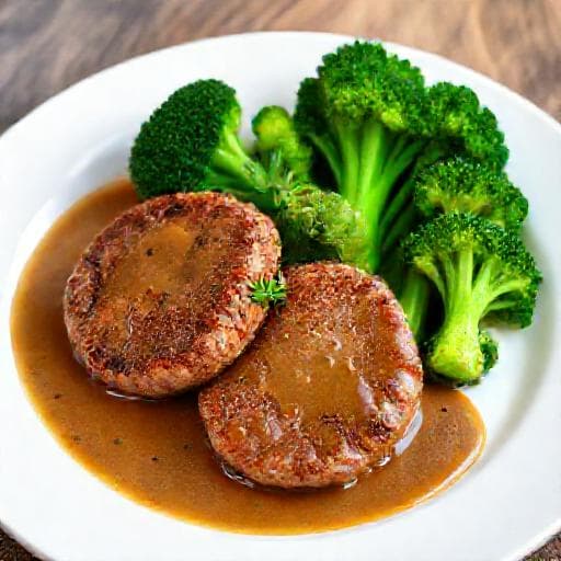 Klassisk Biff med Broccoli