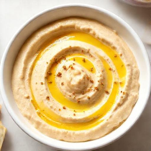 Snabb Hummus med Konserverade Kikärtor
