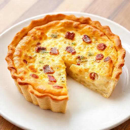 Snabb Quiche Lorraine med Färdig Pajdeg