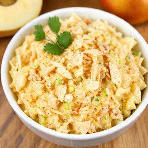 Klassisk Kycklingsallad med Curry