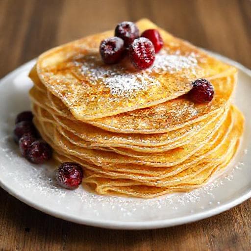 Klassiska Svenska Pannkakor