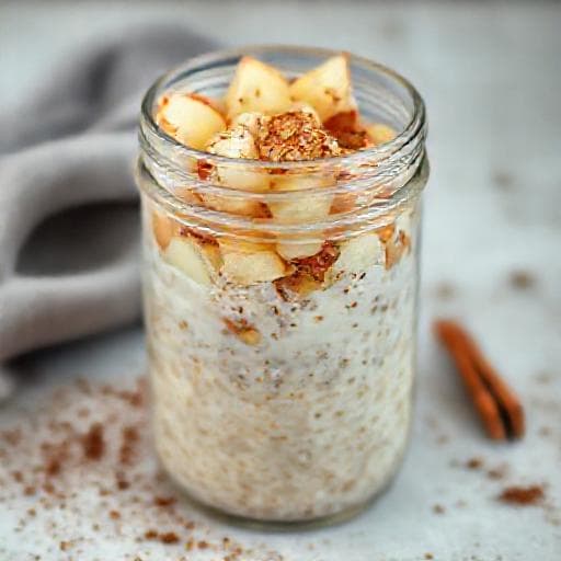 Overnight Oats med Äpple och Kanel (Nordisk Twist)