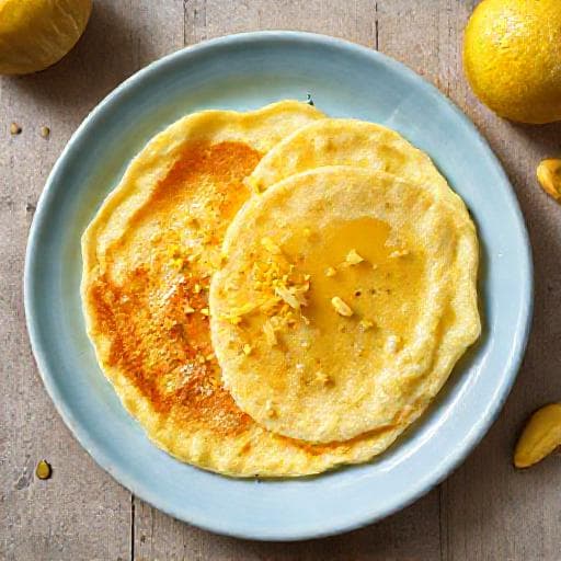 Kesoplättar med Citron och Kardemumma