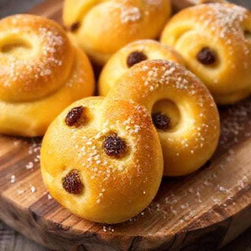 Klassiska Lussekatter