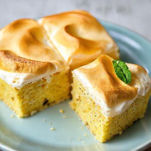 Silviakaka med Citron & Vallmofrön