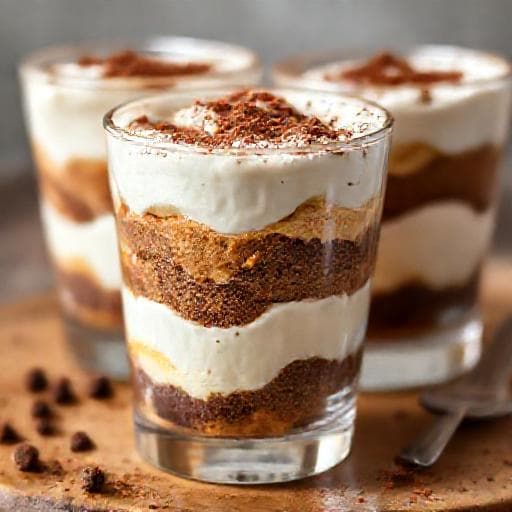 Snabb Tiramisu i Glas