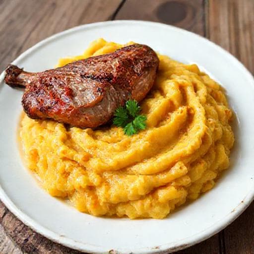 Klassisk Rotmos med Fläsklägg