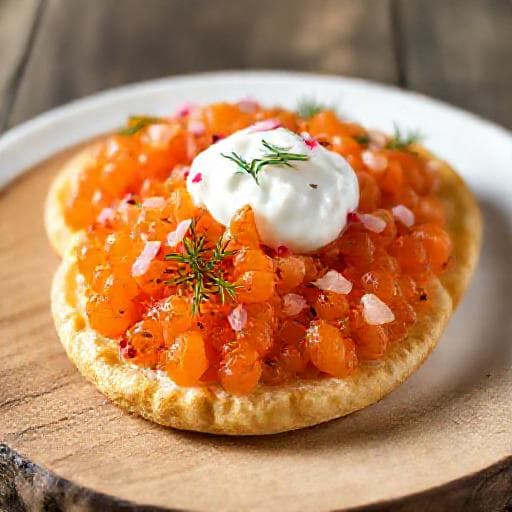 Klassiska Kalix löjrom med blinier