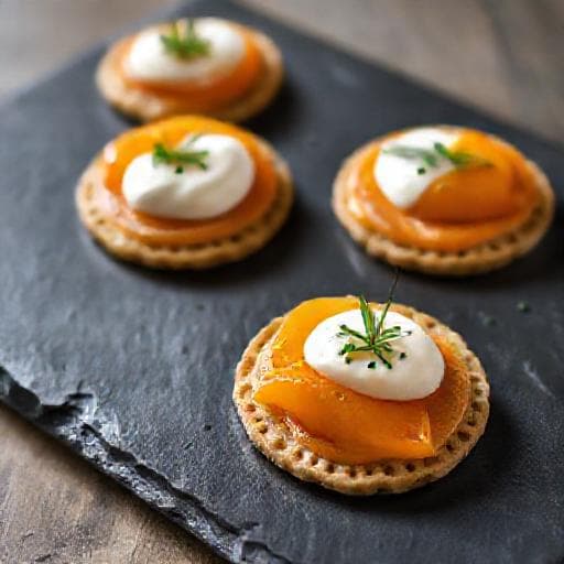 Kreativ twist: Blinier med löjrom och pepparrotskräm