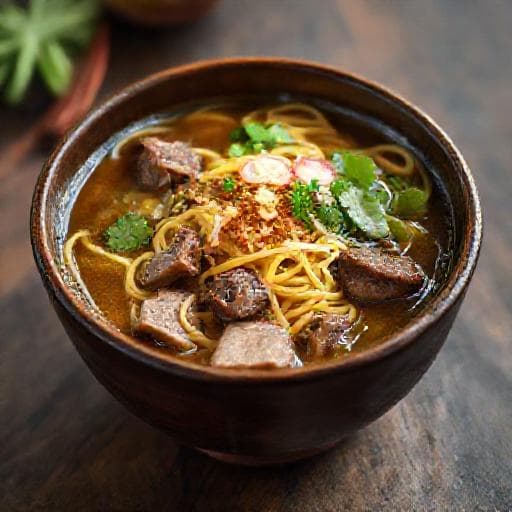 Mee Sup Daging Utara (Gaya Perlis)