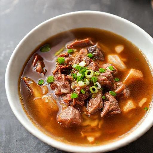 Sup Daging Siam Cepat & Mudah
