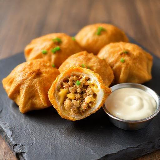 Tauhu Begedil Ayam Keju