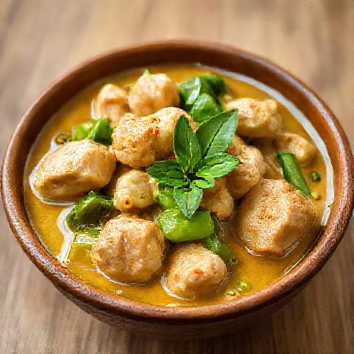 Ayam Masak Lemak Pucuk Ubi Tradisional