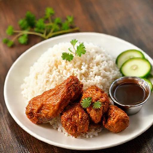 Nasi Kukus Ayam Dara Klasik