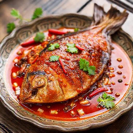 Ikan Selayang Goreng Berlada Nyonya