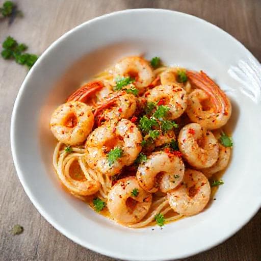 Hurtige Rejer i Hvidløg med Chili