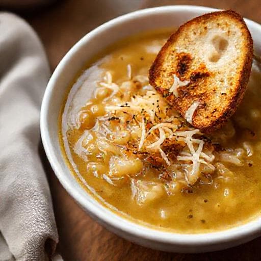 Hurtig Løgsuppe