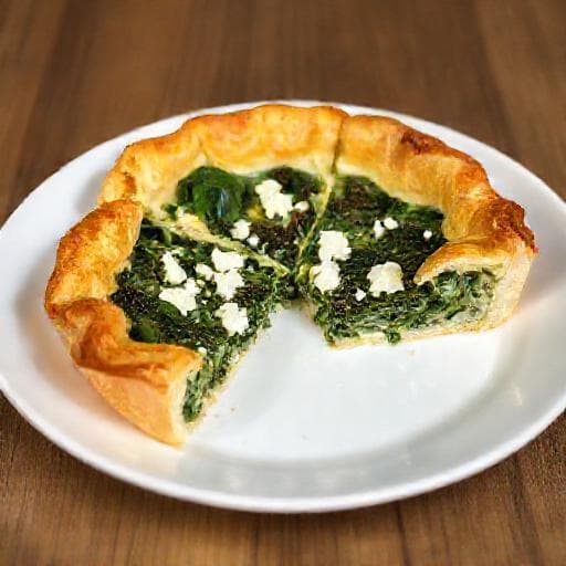 Hurtig Spinattærte med Feta og Butterdej