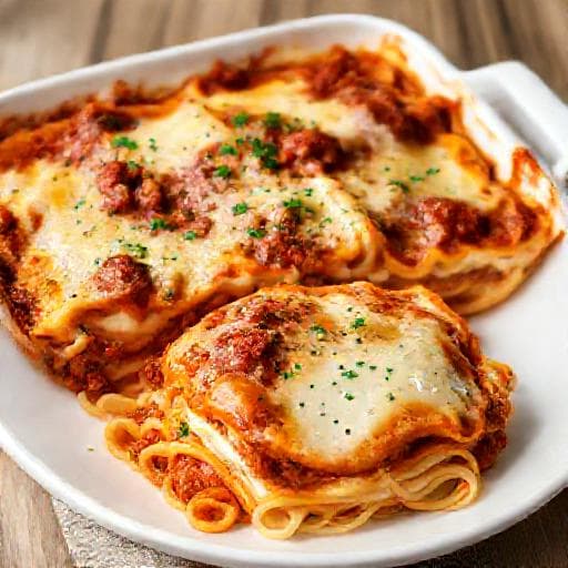 Hurtig Lasagne med Ricotta