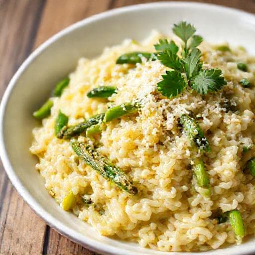 Klassisk Risotto med Asparges